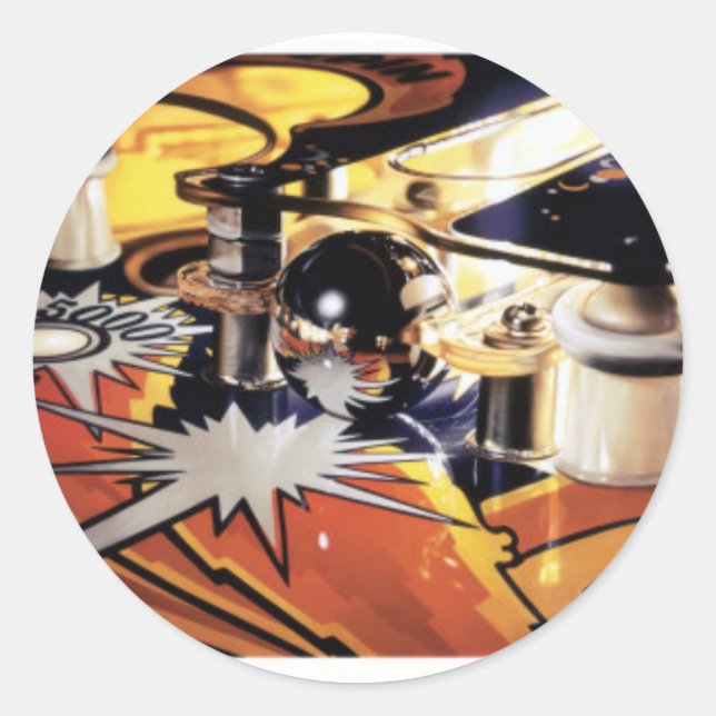Pinball Stickers (Vorderseite)