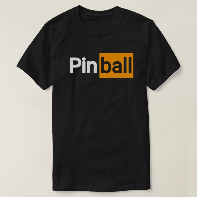 Pinball T-Shirt (Design vorne)