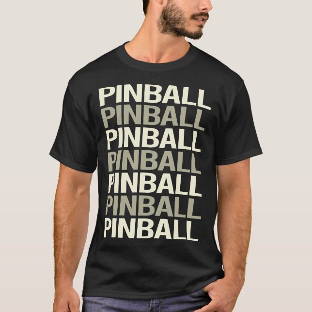 Pinball T-Shirt (Vorderseite)