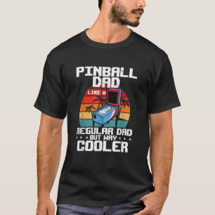 Pinball Vater Funny Arcade Gaming Spaß für ein Kle T-Shirt