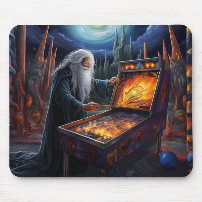 Pinball Wizard Non Slip Mousepad #3-5 (Vorne)