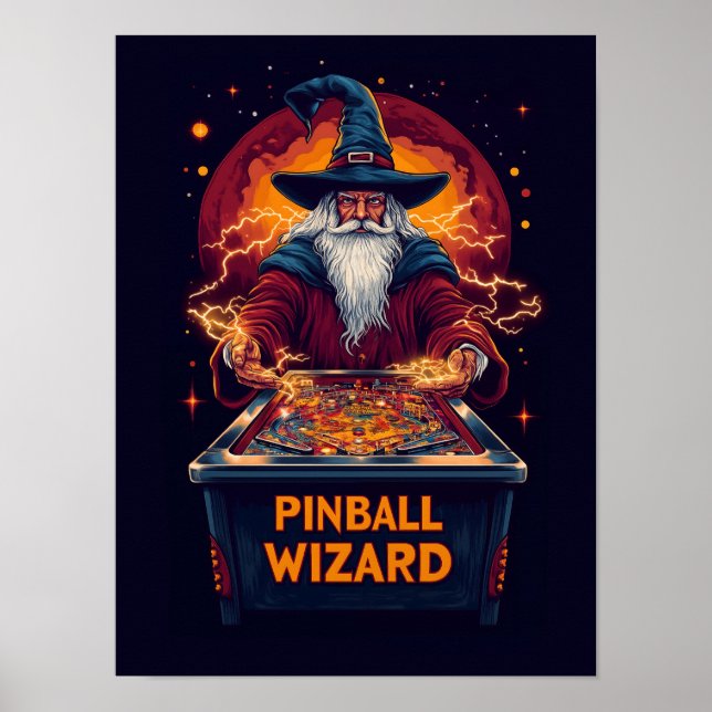 Pinball Wizard Poster (Vorne)