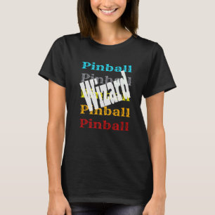 Pinball-Zauberer Retro-Videospiel-Arcade-Spieler G T-Shirt