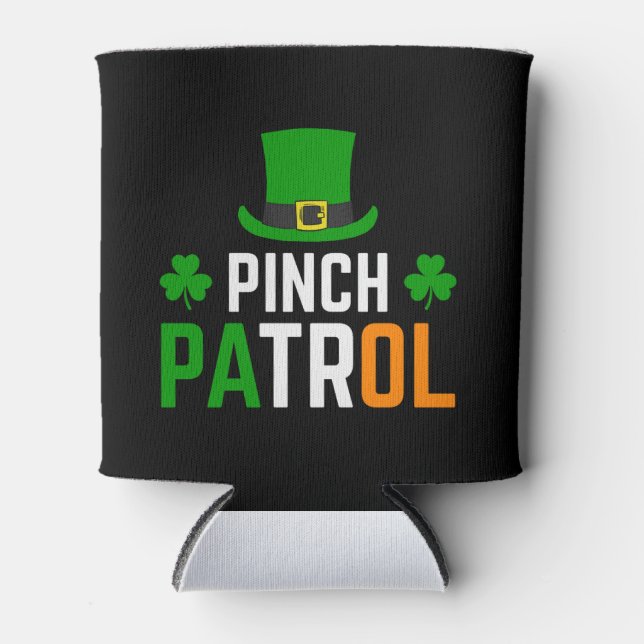 Pinch-Petrol-st-patrick-s-day Dosenkühler (Vorderseite)