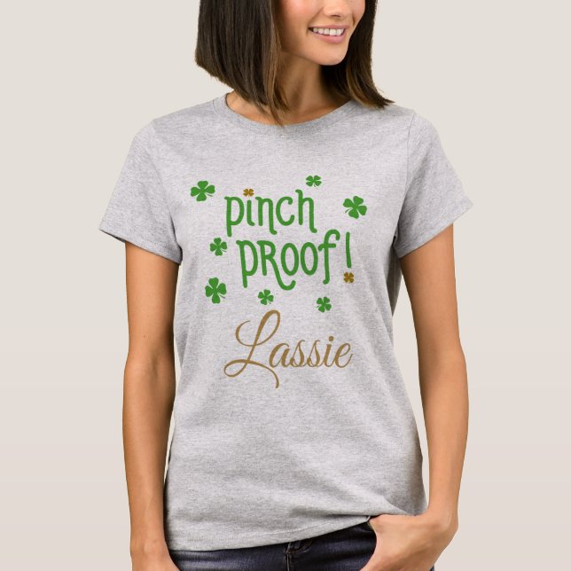 Pinch Proof Lassie T - Shirt (Vorderseite)