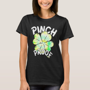 Pinch Proof St Patrick's Day Gefärbte Krawatte Luc T-Shirt