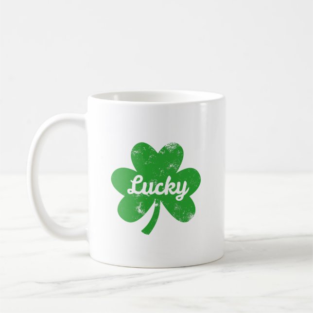 Pinch Proof St. Patrick's Day Kaffeetasse (Links)