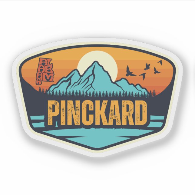 Pinckard, Alabama Aufkleber (Vorderseite)
