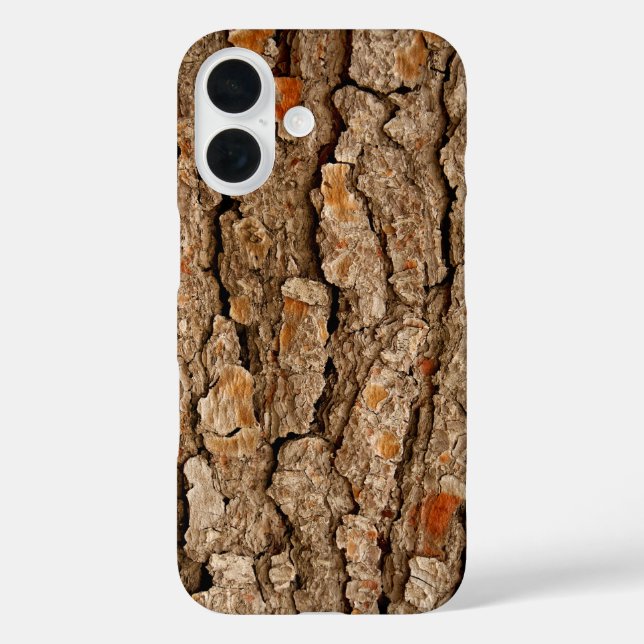 Pine Bark Texture Case-Mate iPhone Hülle (Rückseite)