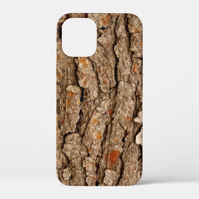 Pine Bark Texture Case-Mate iPhone Hülle (Rückseite)