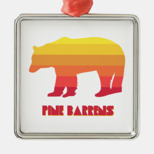 Pine Barrens Bär Ornament Aus Metall