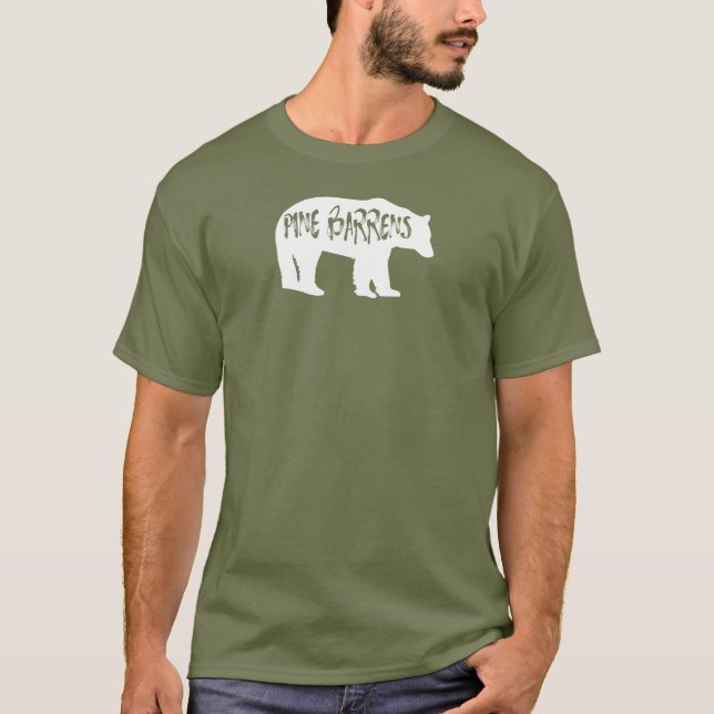 Pine Barrens Bear T-Shirt (Vorderseite)