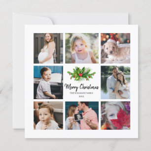 Pine & Berry Year of Review 8 Foto Urlaubskarte Einladung