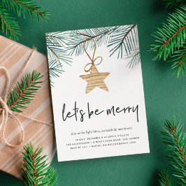 Pine Boughs | Einladung von Feiertagen