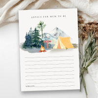 Pine-Camping-Bergberatung für Mama-Babydusche