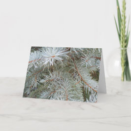 Pine Christmas Card Feiertagskarte
