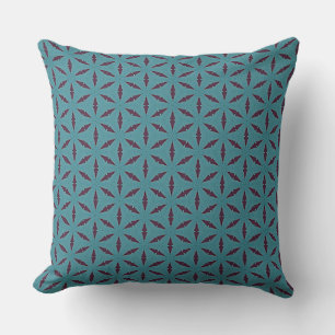 Pine Color Festive Star Design Throw Kissen