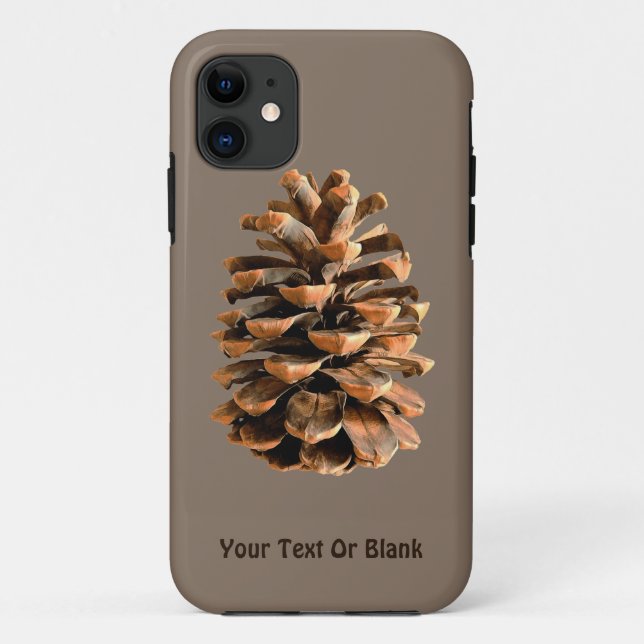 Pine Cone Case-Mate iPhone Hülle (Rückseite)