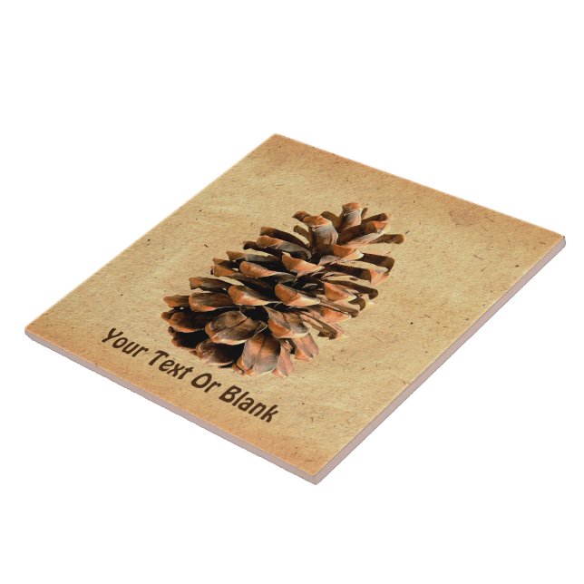 Pine Cone Fliese (Seite)