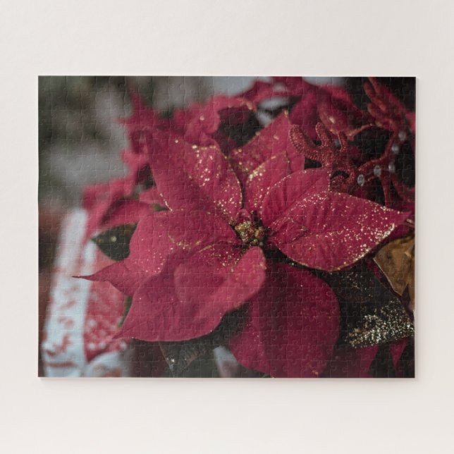 Pine Cone Frohen Festtage Jigsaw Puzzle (Horizontal)