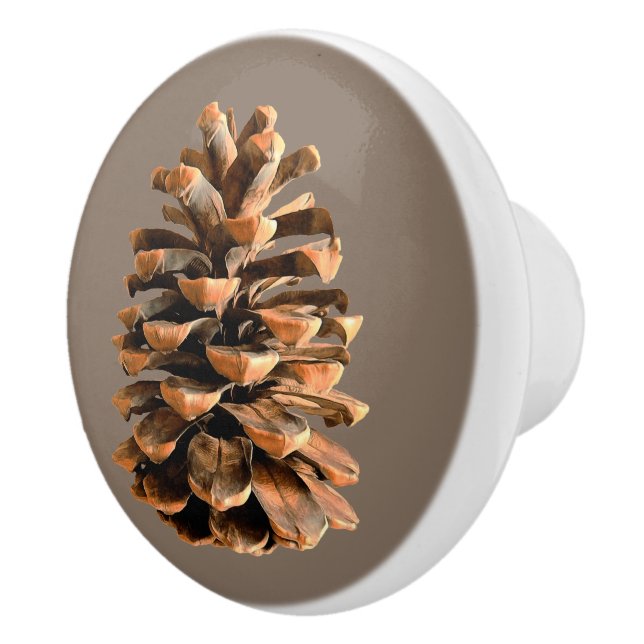 Pine Cone Keramikknauf (Rechts)