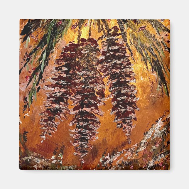 Pine Cone Magnet (Vorne)