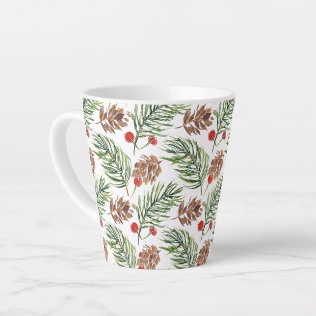 Pine Cone Milchtasse (Linke Ecke)