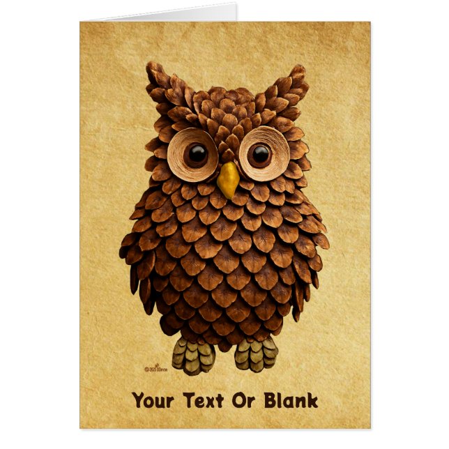 Pine Cone Owl (Vorne)