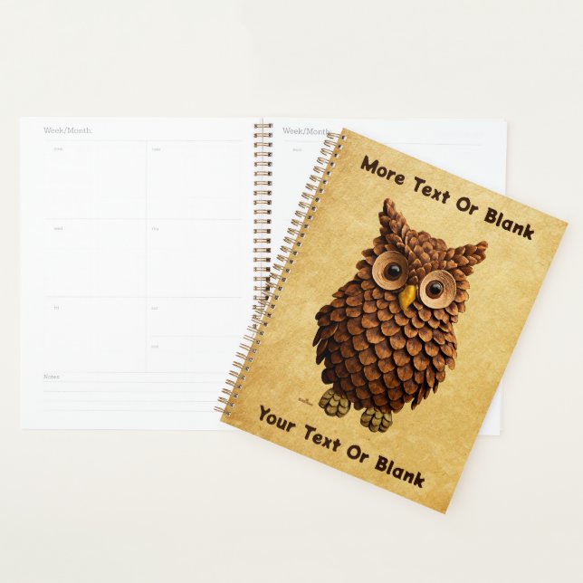 Pine Cone Owl Planer (Anzeige)