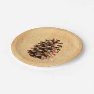Pine Cone Pappteller