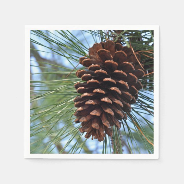 Pine Cone Serviette (Vorderseite)