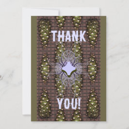Pine Cone Shishka Card Feiertagskarte