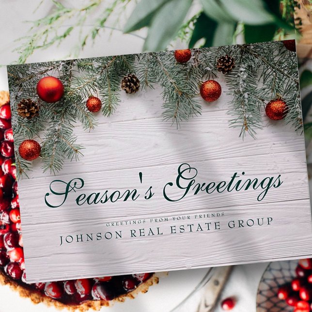 Pine Cones | Begrüßung der Saison Postkarte (Von Creator hochgeladen)