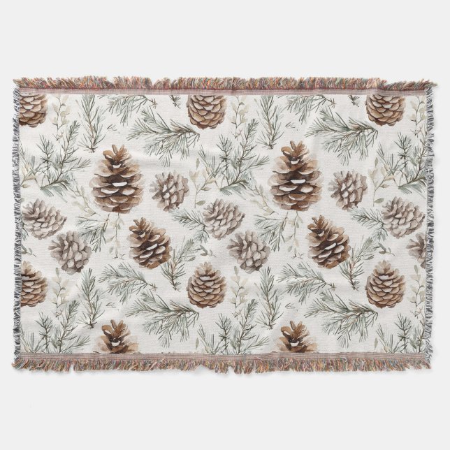 Pine Cones Decke (Vorderseite)