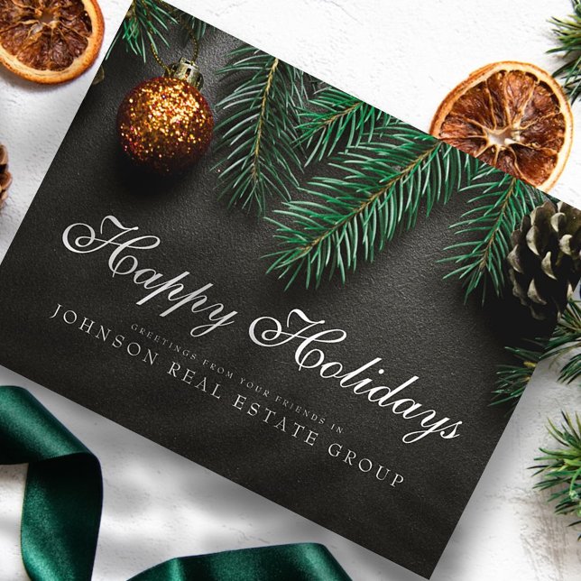 Pine Cones | Gruß an Feiertage Postkarte (Von Creator hochgeladen)