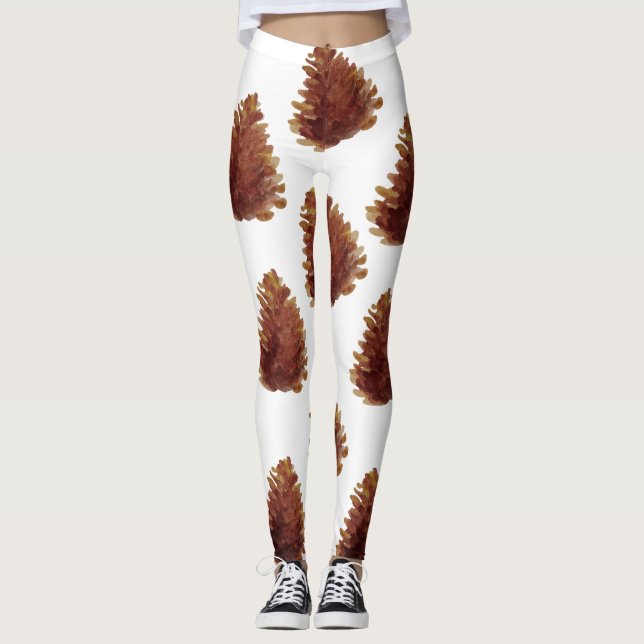 Pine Cones Legging Leggings (Vorderseite)