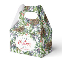 Pine cones Muster Frohe Weihnachtsblumen