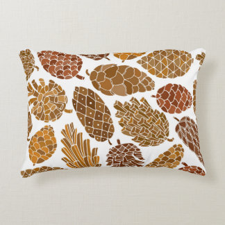 Pine cones Musterbeispiel. Dekokissen