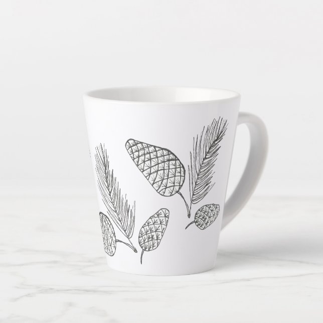 Pine Cones Tasse (Rechte Ecke)