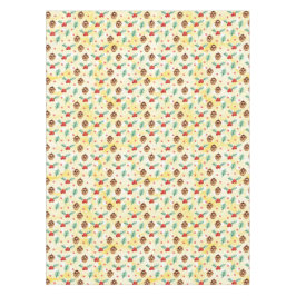 Pine Cones und Holly Christmas Pattern Tischdecke