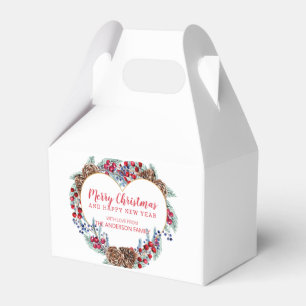 Pine Cones Wreath Geschenkschachtel