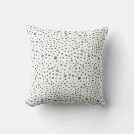 Pine Confetti Wasserfarbe Dots Throw Kissen