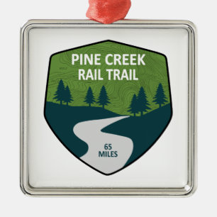 Pine Creek Bahn Ornament Aus Metall