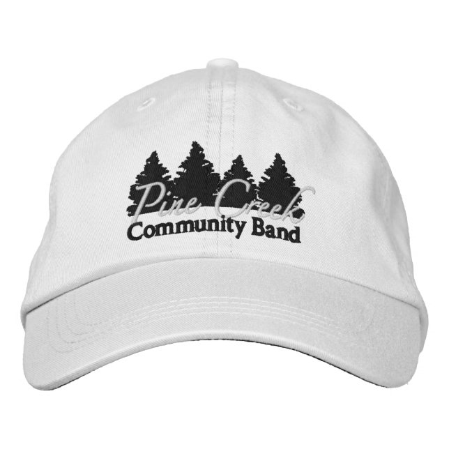 Pine Creek Band Baseball Cap Bestickte Baseballkappe (Vorderseite)