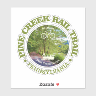 Pine Creek Rail Trail (radfahren c) Aufkleber