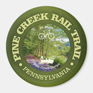 Pine Creek Rail Trail (radfahren c) Magnet