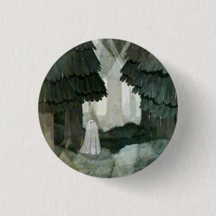Pine Forest Ghost Button