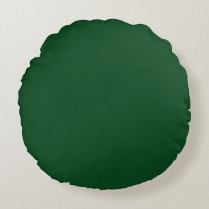 Pine Green (feste Farbe)  Rundes Kissen