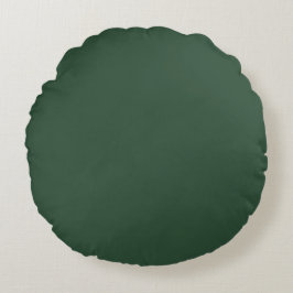 Pine Green Rundes Kissen