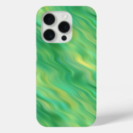 Pine Green Wavy Textur Case-Mate iPhone Hülle